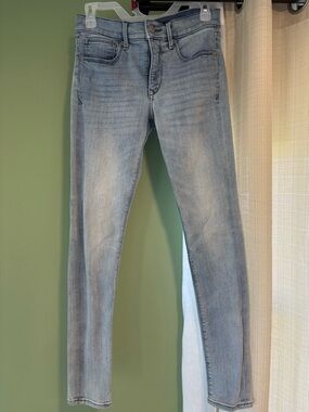 Express Light Blue Skinny Jeans